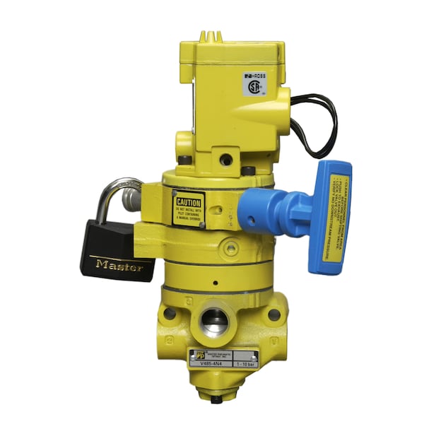 MANUAL LOCKOUT VALVE